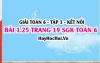Bài 1.25 SGK Toán 6 tập 1 Kết nối tri thức